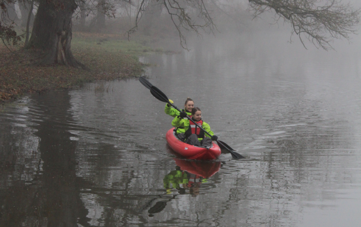 Gumotex Solar 2 River paddling
