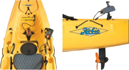 Hobie Evolve Motor - Mirage Drive Mount