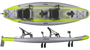 Hobie Mirage iTrek 14 Duo with Mirage Drive GT with Kick Up Fins
