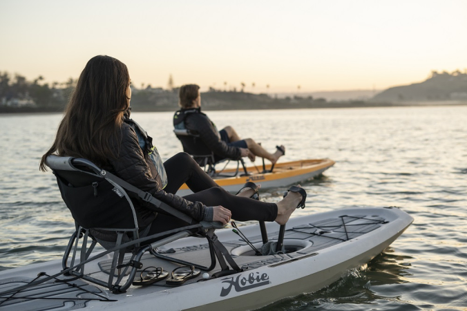 Hobie Lynx Kayak on the water