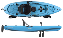 Hobie Mirage Passport 10.5 R with Mirage Drive GT Kick Up