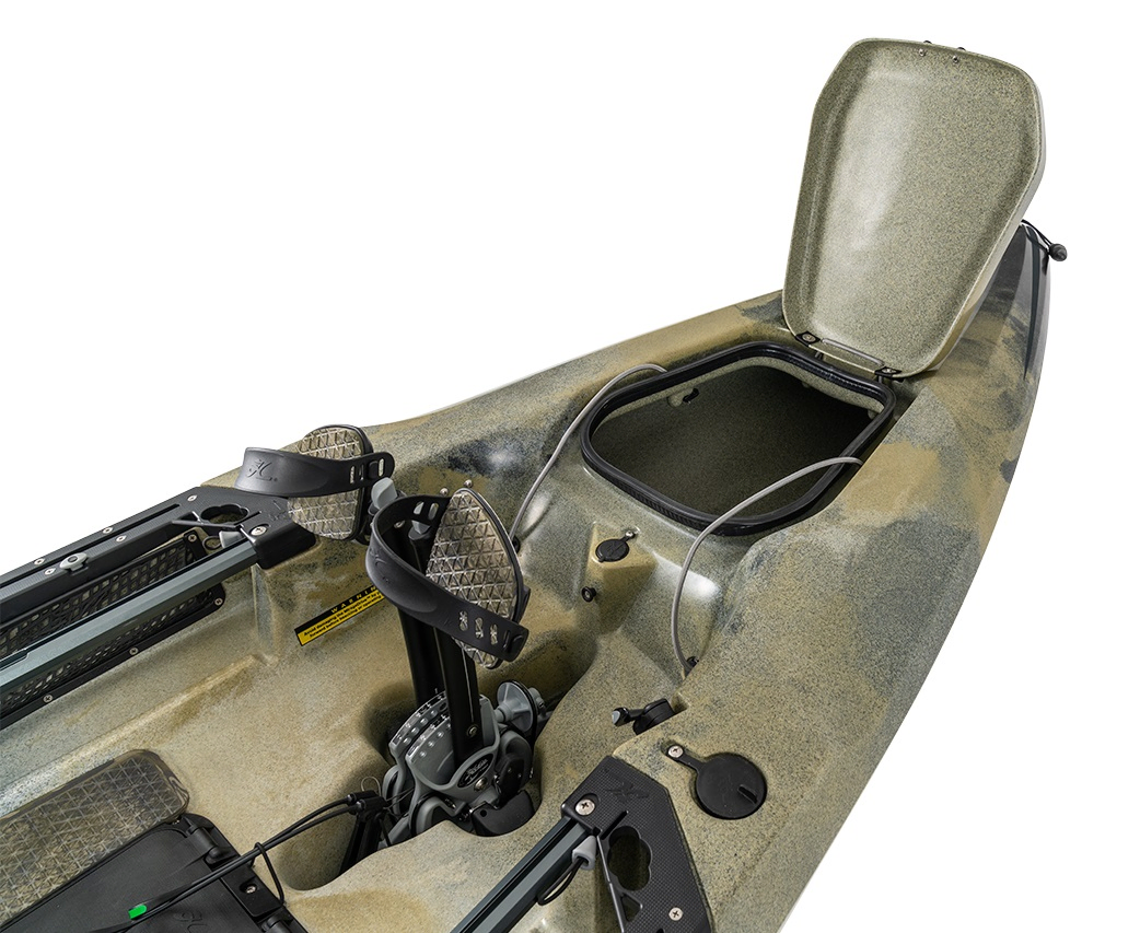 Front hatch on the Hobie Outback