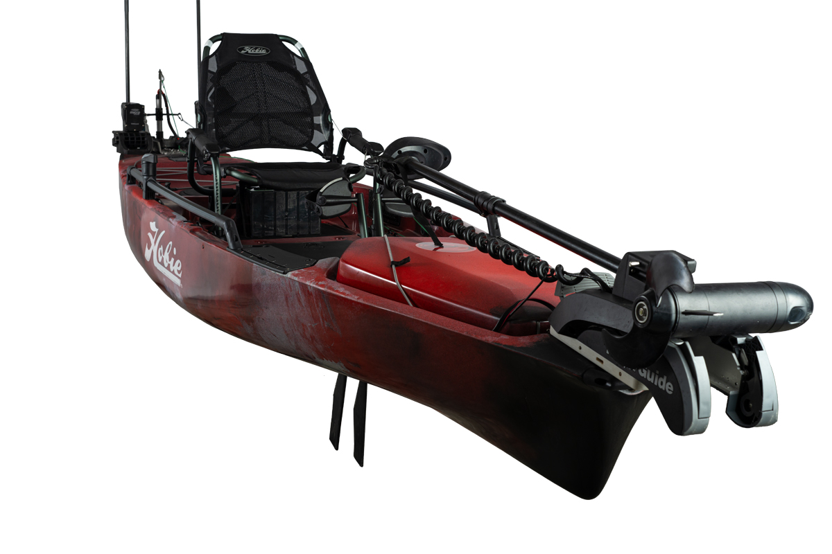 Bow Motor Mount on the Hobie Pro Angler 360