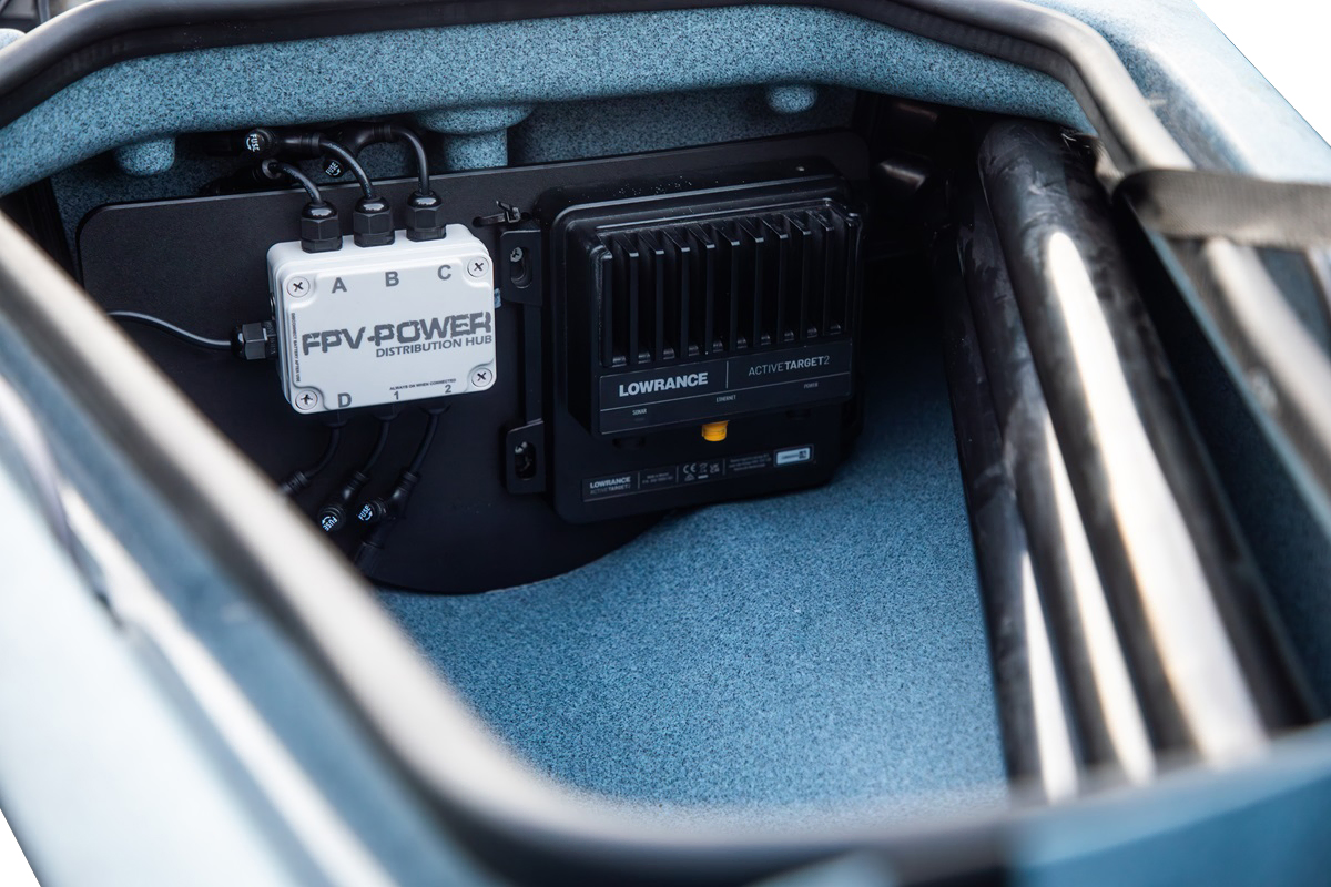 Hobie Powerwall - Electronics Mounting Board on the Pro Angler