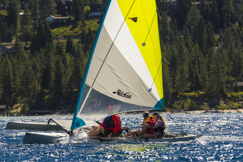 Hobie Tandem Island Family Sailing Fun