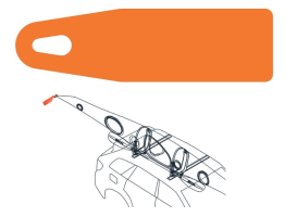 Kajak Sport Transportation Safety Flag