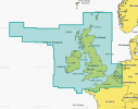 Navionics Platinum Plus Chart Coverage - UK, Ireland and Holland