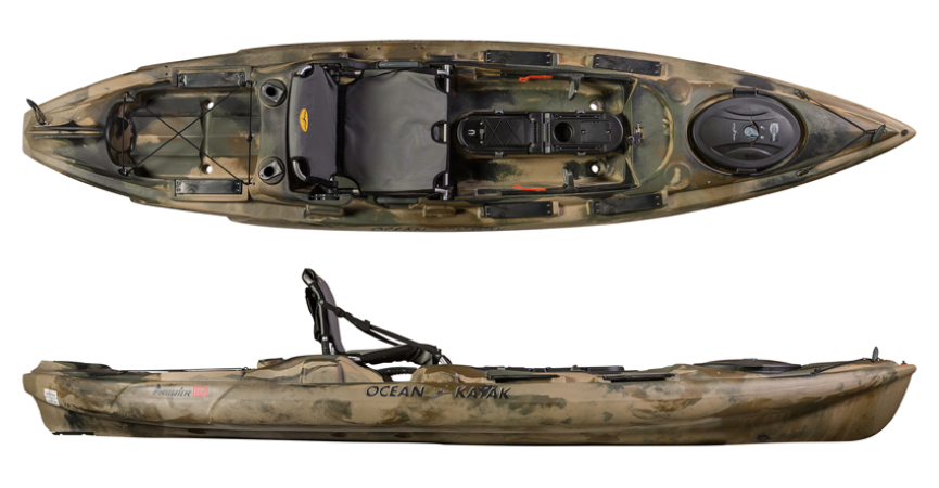 Big Game 2 from Ocean Kayak in Brown camo