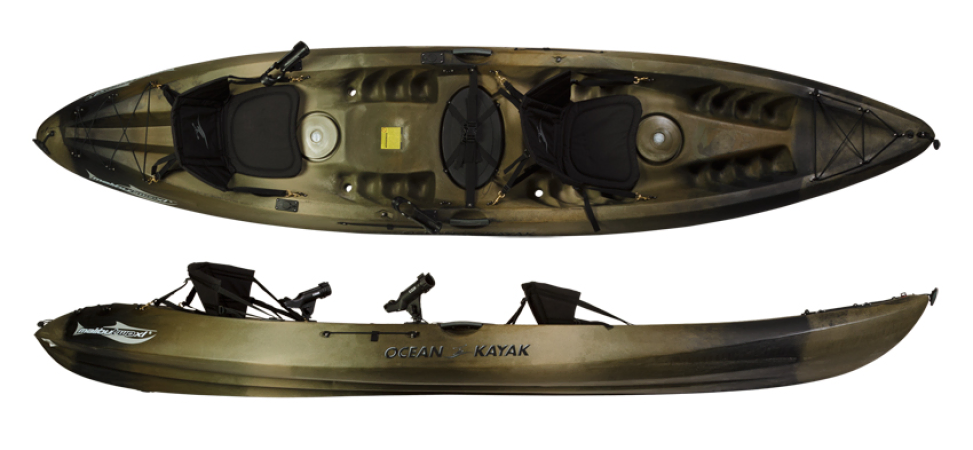 Ocean Kayak Malibu 2 XL Angler in Brown Camo