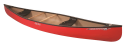 Old Town Discovery Outfitter Canoe in Red Colour Swatch