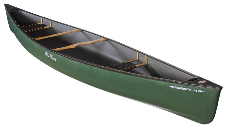 Old Town Penobscot 164 Canoe in Green
