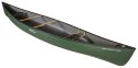 Old Town Penobscot 174 Canoe in Green Colour Swatch