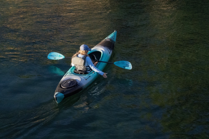 Old Town Sorrento 126SK Kayak viewed from above