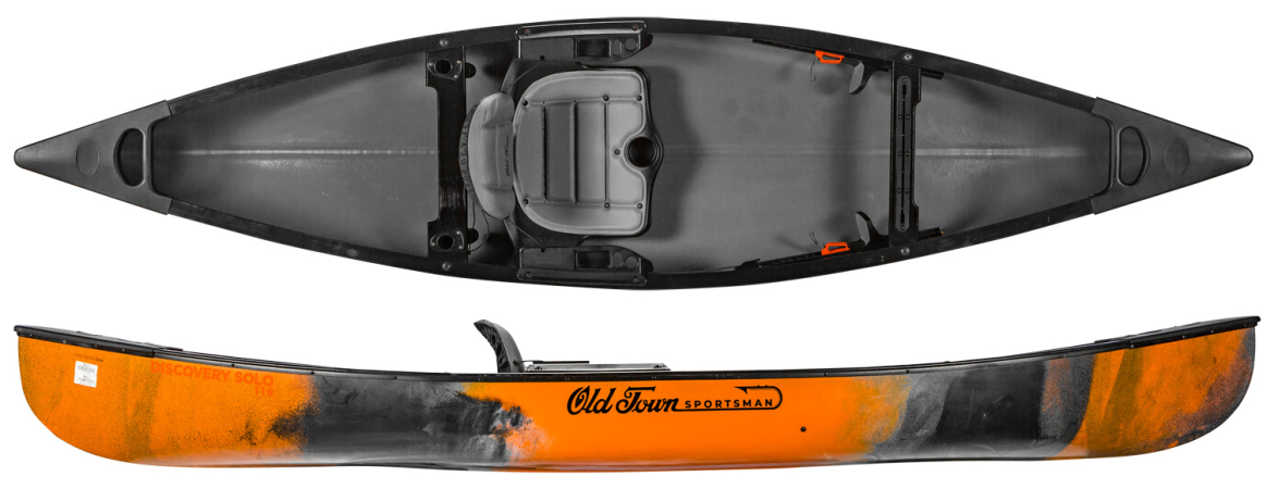 Old Town Sportsman Discovery Solo 119 Fishing Canoe