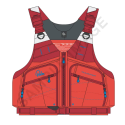 Palm Kaikoura Buoyancy Aid - Fiesta+Samba Colour Swatch