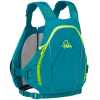 Back view of the Palm Peyto Buoyancy Aid with Hydration Bladder Pocket in Teal