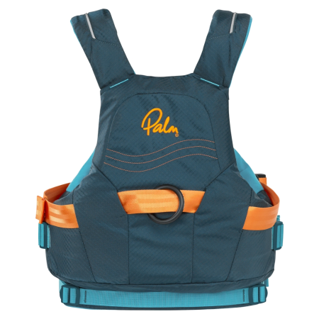 Rear face of teh Pam Riff Rescue showing lightweight aluminium harness ring