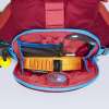 Utility draw clamshell pocket with internal compartment