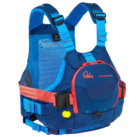Palm Riff Rescue whitewater pfd, unisex design in Navy / Azure 