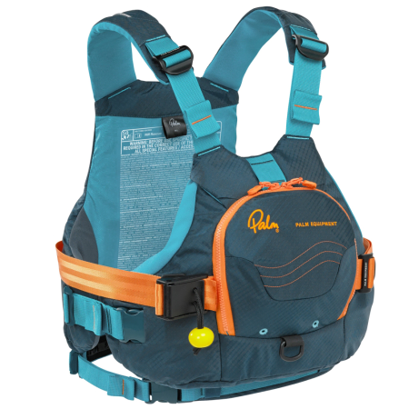 Palm Riff Rescue PFD in Pine / Ceramic colour, complete with rescue harness