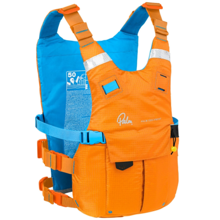 Palm Solo Adventure PFD - Tangelo/Azure