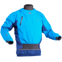 Palm Surge Jacket - Azure+Navy Colour Swatch