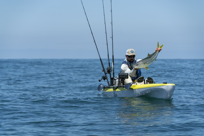 Mirage Passport 12 Kayak Fishing on the Sea