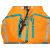 Peak Explorer Zip Buoyancy Aid - Red/Lime - Back View