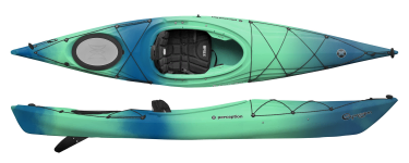Perception Expression 11 Touring Kayak - Mint Colour