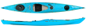 P & H Virgo CLX Sea Kayak - Tahoe Blue Colour Swatch