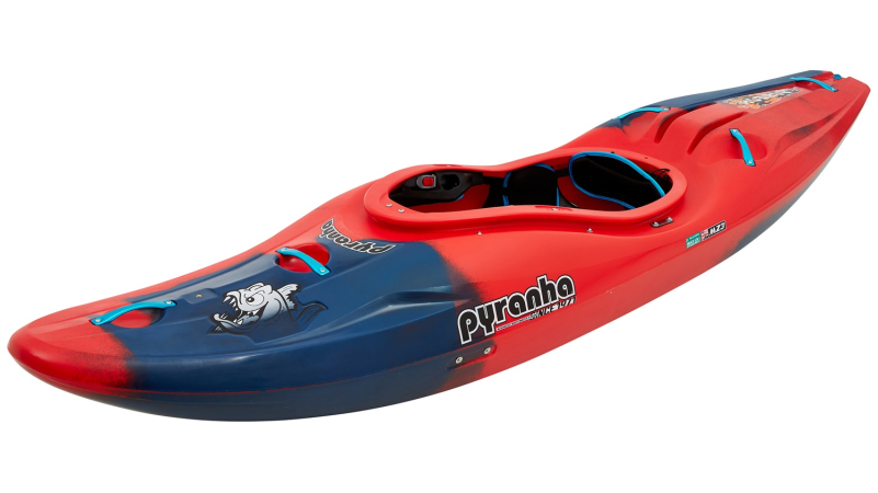 Creek kayak from pyrnaha in red & Blue
