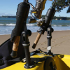 Railblaza Starport Extender in use with the Rod Holder 2