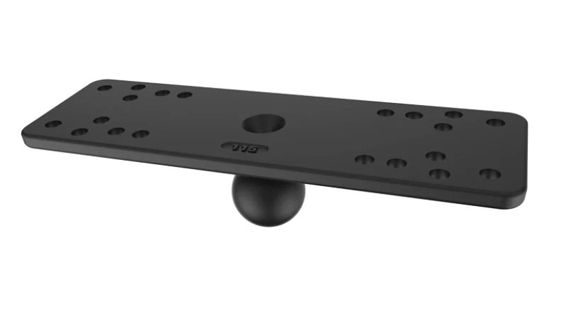 Ram Mounts Universal Electronics Mounting Plate with 1in Ball