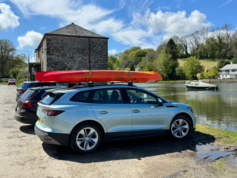 Transporting the Riot Bayside LV on Standard Car Roof Rack