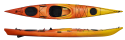 Riot Edge 15 - Touring Kayak in Sunset Colour Colour Swatch