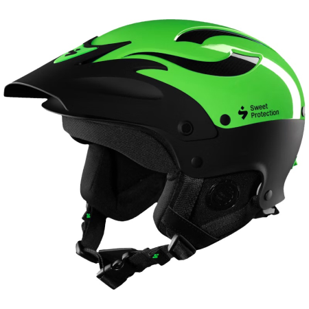 Sweet Rocker Paddlesport Helmet in Bud Green