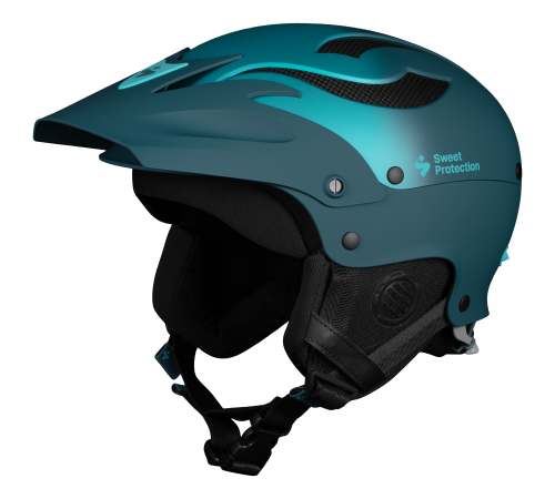 Sweet Rocker Paddlesport Helmet in Deep Teal