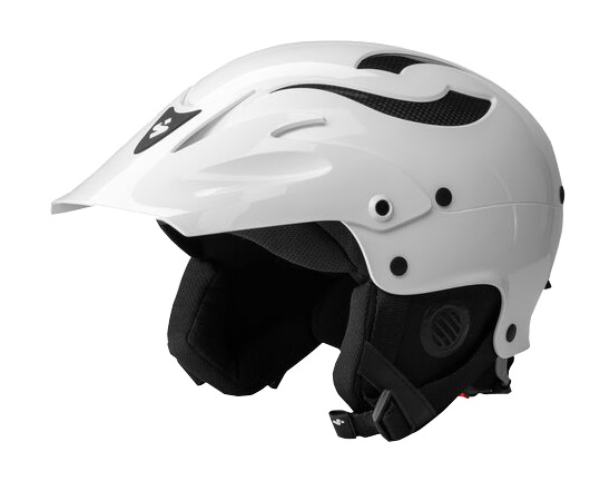 Sweet Rocker Paddlesport Helmet in Gloss White