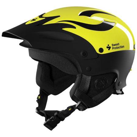 Sweet Rocker Paddlesport Helmet in Lime Light