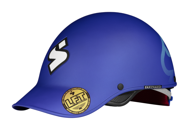 Sweet Strutter Peaked Whitewater Kayaking Helmet - Reflex Blue