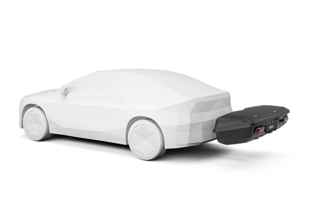 Thule Arcos XL Cargo Box fitted to a car