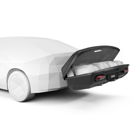 Thule Box Light in a Rear Cargo Box