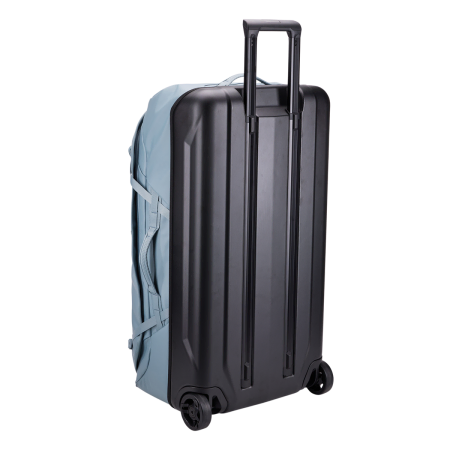 ChasmThe Chasm Rolling Duffel has a reinforced back, trundle wheels and a telescoping handle