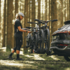 Thule EasyFold 3 with add-on adaptor and four bikes loaded