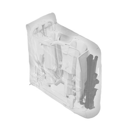 Thule EasyFold 3 2 Bike Storage Bag - Inside View