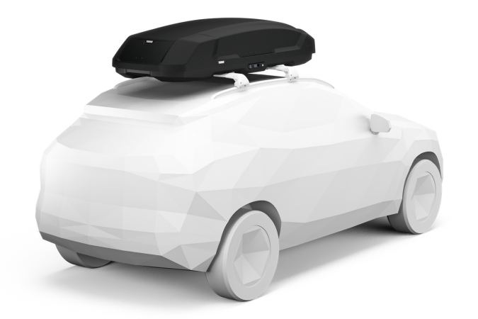 Thule Force 3 XL roof box shown on an example vehicle