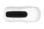 Thule Force 3 XXL Sport shown on an example vehicle - top-down view