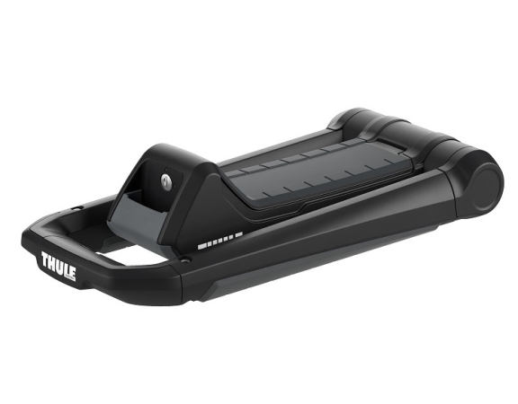 Thule Hull A Port Aero folds flat when not in use