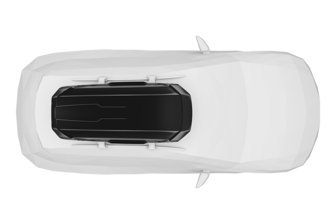 Thule Motion 3 Large Roof Box - Top Down View