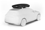 Thule Motion 3 XXL Low Roof Box on a car